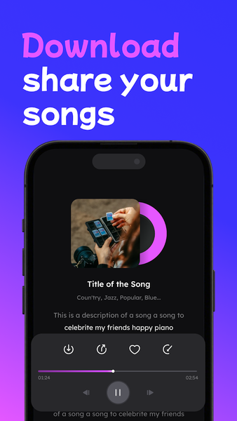 InsMelo:AI Song Beat Maker - عکس برنامه موبایلی اندروید