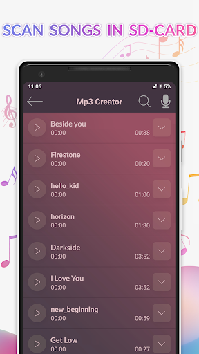 Ringtone Maker - Music MP3 Cutter Editor - عکس برنامه موبایلی اندروید