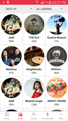 Mp۳ Downloader & Music Downloader - عکس برنامه موبایلی اندروید