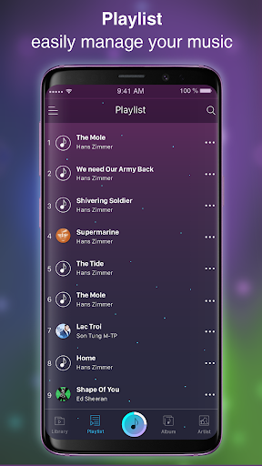 Music Player & Audio Player, MP3 Player 2020 - عکس برنامه موبایلی اندروید