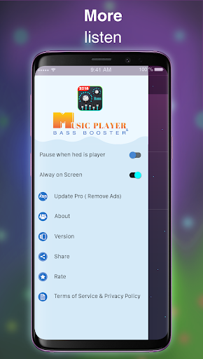 Music Player & Audio Player, MP۳ Player ۲۰۲۰ - عکس برنامه موبایلی اندروید