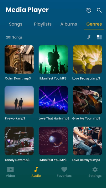 Music Player: Audio MP۳ Player - عکس برنامه موبایلی اندروید