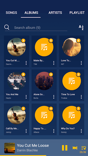 Music Player - MP3 Player – پخش موسیقی و MP3 - عکس برنامه موبایلی اندروید