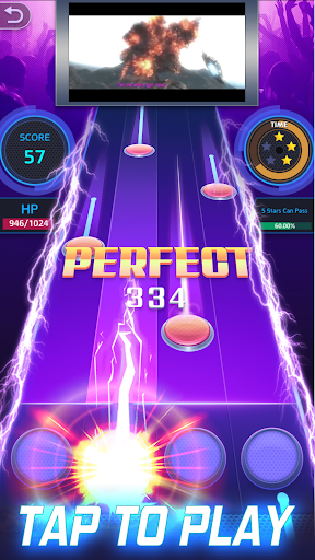 Tap Tap Music-Pop Songs - Gameplay image of android game