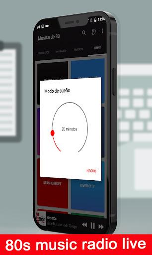 Musica de los 80 - Image screenshot of android app