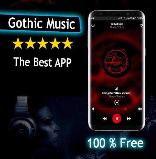 Gothic Music - عکس برنامه موبایلی اندروید