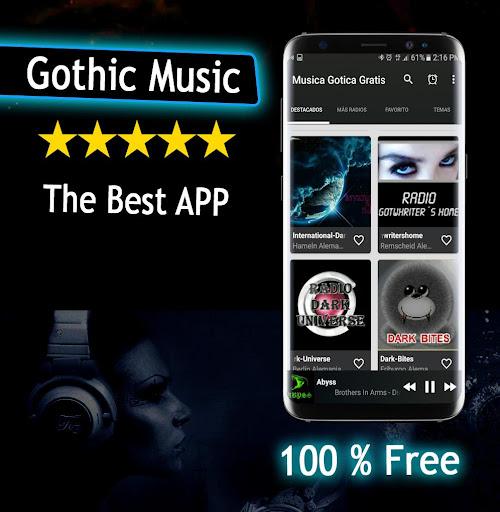 Gothic Music - Image screenshot of android app