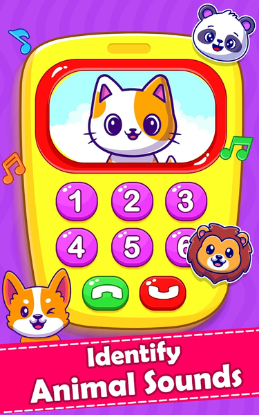 Baby Phone & Tablet Kids Games - Gameplay image of android game