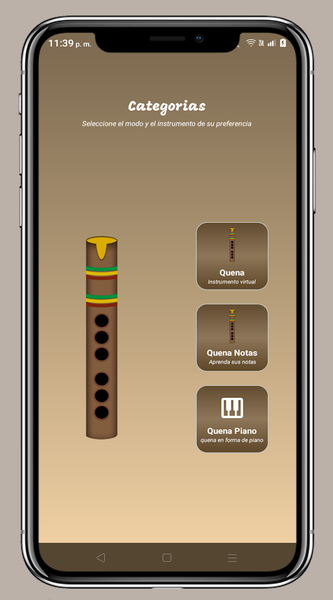 Quena Andina - عکس برنامه موبایلی اندروید