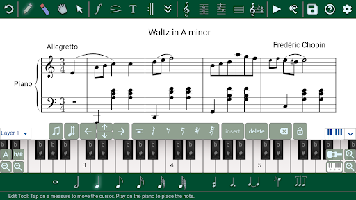 Music Writer - Music Composer - Image screenshot of android app