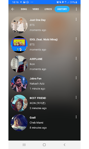 Music Detector - Image screenshot of android app