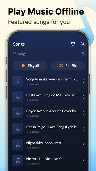 Music Downloader & Mp۳ Player - عکس برنامه موبایلی اندروید