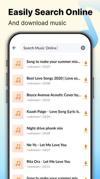 Music Downloader & Mp۳ Player - عکس برنامه موبایلی اندروید