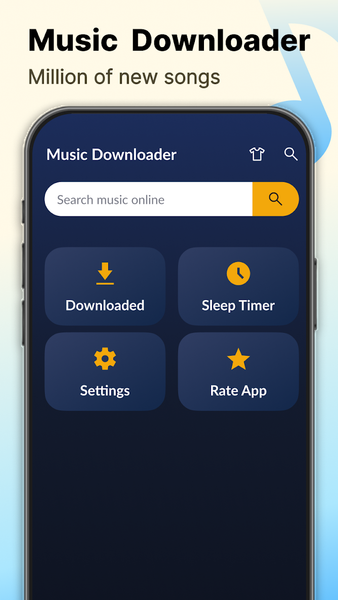 Music Downloader & Mp۳ Player - عکس برنامه موبایلی اندروید