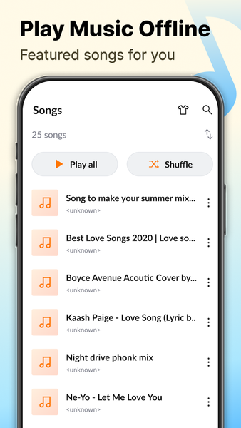 Music Downloader & Mp۳ Player - عکس برنامه موبایلی اندروید