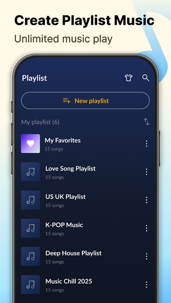 Music Downloader & Mp۳ Player - عکس برنامه موبایلی اندروید