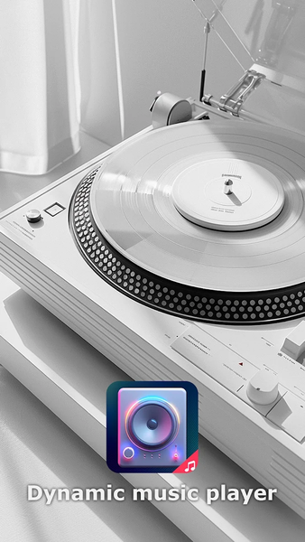 Dynamic music player - عکس برنامه موبایلی اندروید