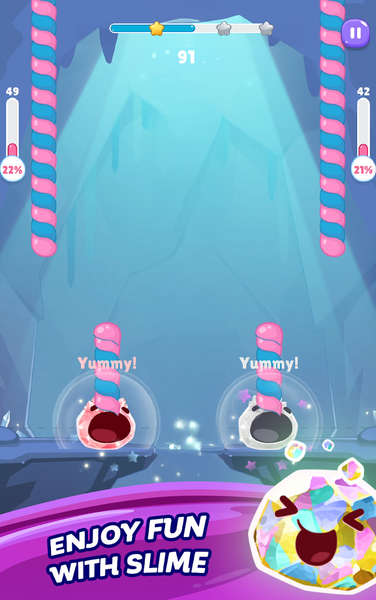 Duet Slimes: Jelly Merge Music - عکس بازی موبایلی اندروید
