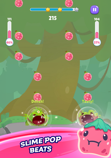 Duet Slimes: Jelly Merge Music - عکس بازی موبایلی اندروید