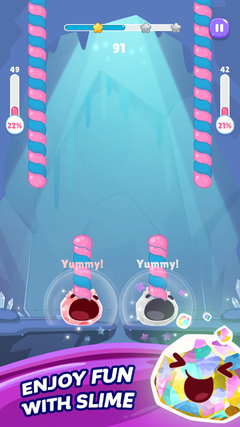Duet Slimes: Jelly Merge Music - عکس بازی موبایلی اندروید