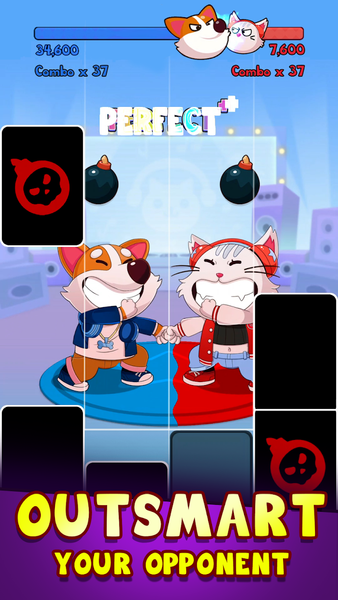 Tiles Master: PvP Music Battle - عکس بازی موبایلی اندروید