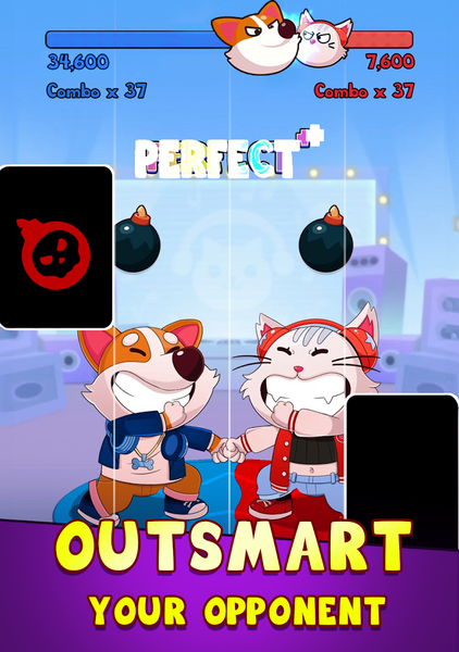 Tiles Master: PvP Music Battle - عکس بازی موبایلی اندروید