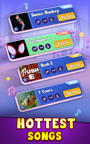 Tiles Master: PvP Music Battle - عکس بازی موبایلی اندروید