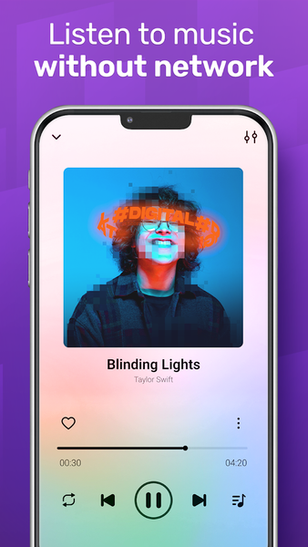 MusicGo - MP۳ Music Player - عکس برنامه موبایلی اندروید