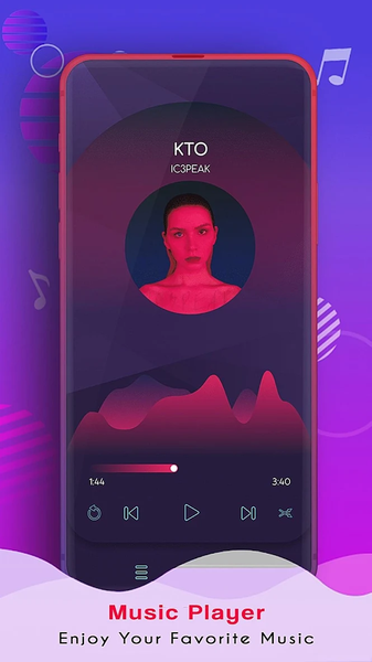 Music Player mate 60 pro - عکس برنامه موبایلی اندروید