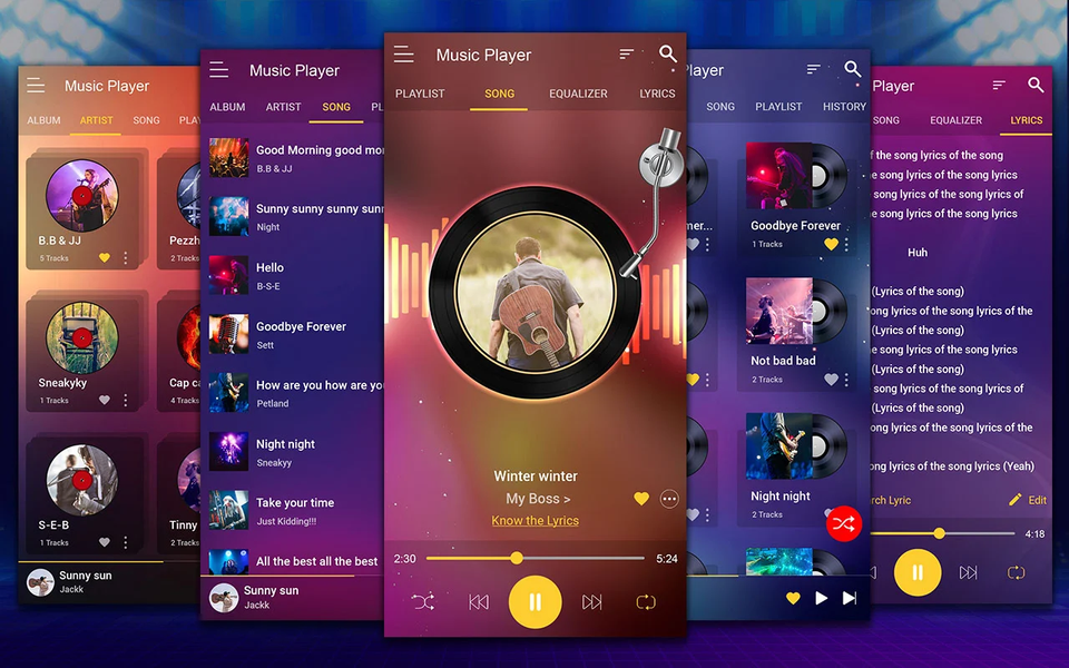 Music Player - MP3 Player - Image screenshot of android app