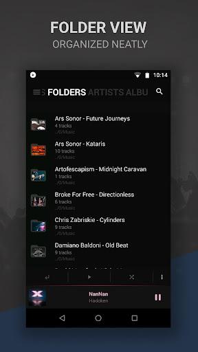 BlackPlayer Music Player - عکس برنامه موبایلی اندروید
