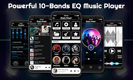 Music Player & MP3 Player - عکس برنامه موبایلی اندروید