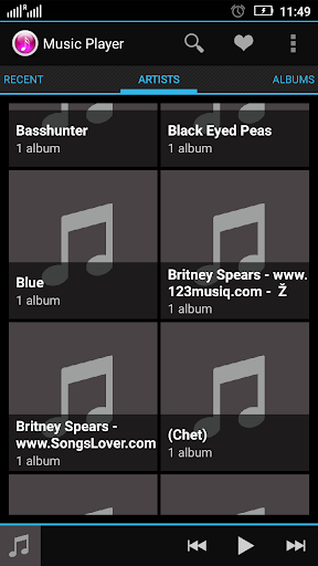 Music MP3 Player - Image screenshot of android app