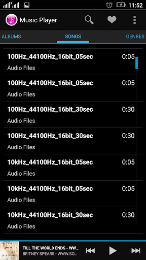 Music MP3 Player - Image screenshot of android app