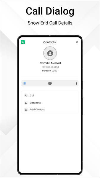 Contacts - Image screenshot of android app