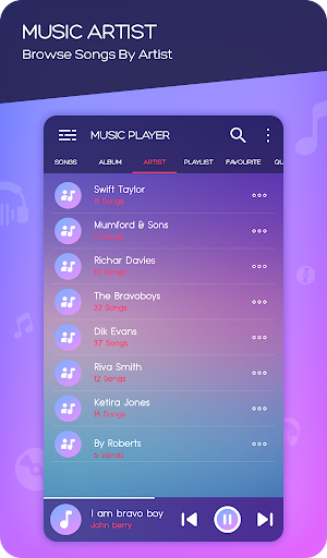 Music Player Mp3 Audio Player - Image screenshot of android app