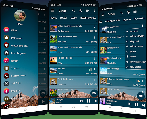 Music Player Folder - Image screenshot of android app