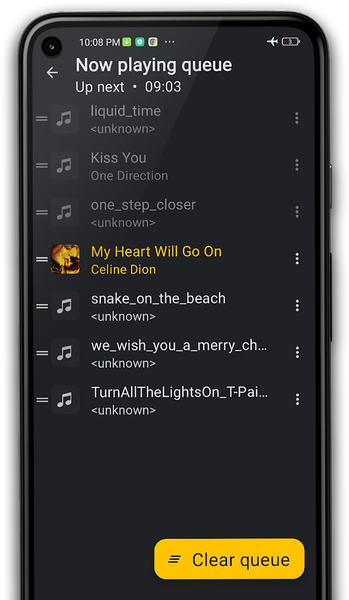 Musi: Play Music Files Offline - عکس برنامه موبایلی اندروید