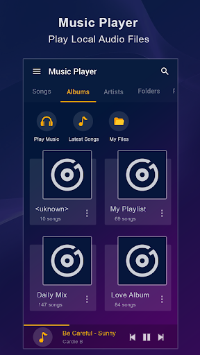 Music Player For Galaxy - Image screenshot of android app