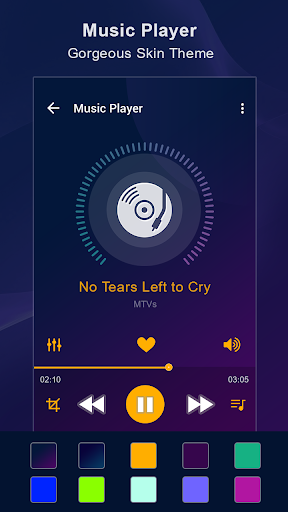 Music Player For Samsung – موزیک پلیر سامسونگ - عکس برنامه موبایلی اندروید