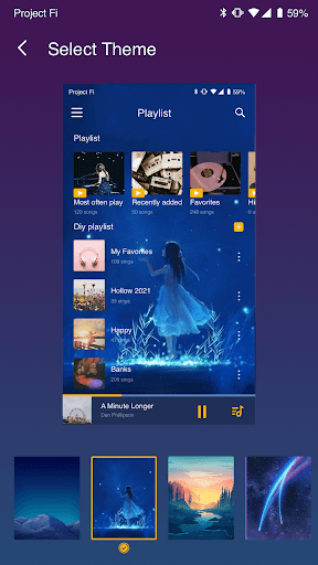 Free Music Player - Mp۳ Player - عکس برنامه موبایلی اندروید