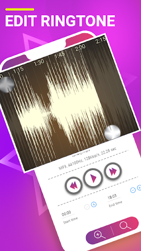Ringtone Maker - Ringtone Cutter From Mp۳ - عکس برنامه موبایلی اندروید