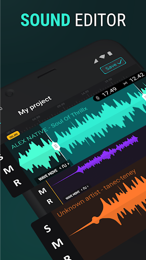 Sound Editor: Music Changer - عکس برنامه موبایلی اندروید