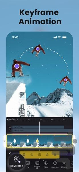 کلیپ ساز حرفه ای - عکس برنامه موبایلی اندروید