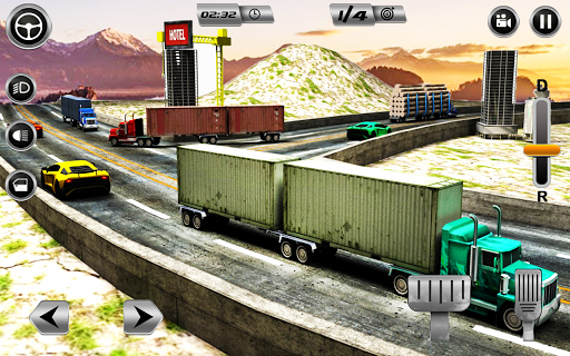 Euro Long Trailer Truck Sim ۲۰۲۱: Cargo Transport - عکس بازی موبایلی اندروید