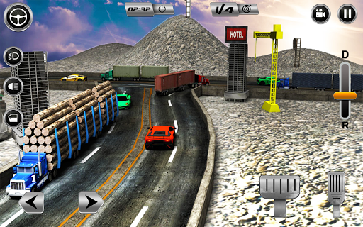 Euro Long Trailer Truck Sim ۲۰۲۱: Cargo Transport - عکس بازی موبایلی اندروید