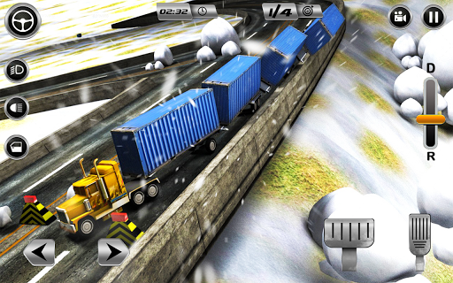 Euro Long Trailer Truck Sim ۲۰۲۱: Cargo Transport - عکس بازی موبایلی اندروید