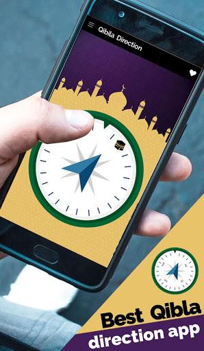 Best Qibla Direction Finder Compass - Image screenshot of android app