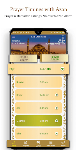 Ana Muslim Muna: Prayer Quran - Image screenshot of android app