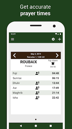Prayer times: Qibla & Azan - عکس برنامه موبایلی اندروید